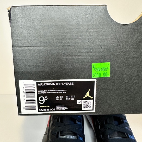 Brand new Nike Air Jordan 1 fly ease size 9.5 - Picture 7 of 9